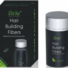 Dexe Hair Building Fibers 22 G. Black Color - Makes Thin Hair Thick Everyday