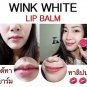 NEW!! WINK WHITE LIP BALM SHEA BUTTER EXTRACT WHITENING LIPS REDUCE PEELING 10G.