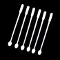 100 PCS WHITE MINI SPOONS COFFEE&TEA STERILE PLASTIC CAFE' & KITCHEN++