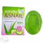 Aloe Vera 99% + Snail Extra whitening & Moisturizing Face&Body Soap 60 g.