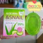 Aloe Vera 99% + Snail Extra whitening & Moisturizing Face&Body Soap 60 g.