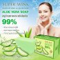 1XSUPER WINK BAR SOAP SMOOTHING&MOISTURE ALOE VERA EXTRACT 99% NATURAL 80 g
