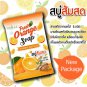 1 BAR FRESH ORANGE NATURAL SOAP WITH ALMOND SCRUB WHITENING&SMOOTH SKIN 80 g.