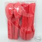 50 Plastic Spoons 11 cm.Disposable Party outdoor For tea/dessert/ice-cream.+++++