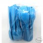 50 Plastic Spoons 11 cm.Disposable Party outdoor For tea/dessert/ice-cream.+++++