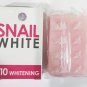 1BAR GLUTA SNAIL WHITE SOAP GLUTAX10 SPEED WHITENING SMOOTH SKIN+ANTI AGING+ACNE