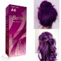 Berina Hair Dye Color Cream No. A6 Violet Color Fashion Soft Grunge Style 60 Ml.