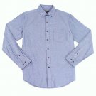 Club Room Crisp-Navy Mens Pocket Button Down Shirt Blue 3XLT
