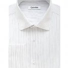 Calvin Klein Mens Classic-Fit Non-Iron Str Charcoal 18.5 3637