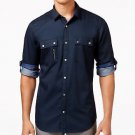 INC International Concepts Mens Banquo Multi-Pocket Long White Pure S