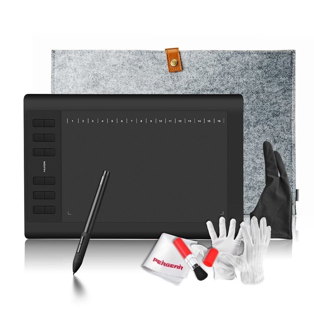 Huion 1060PLUS Builtin Card Reader with 8GB MicroSD Card 12 Express