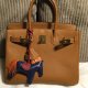 Hermes Birkin Tan Brown Epsom 30 cm with gold Metal