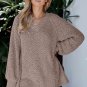 Khaki Chill in The Air Sweater