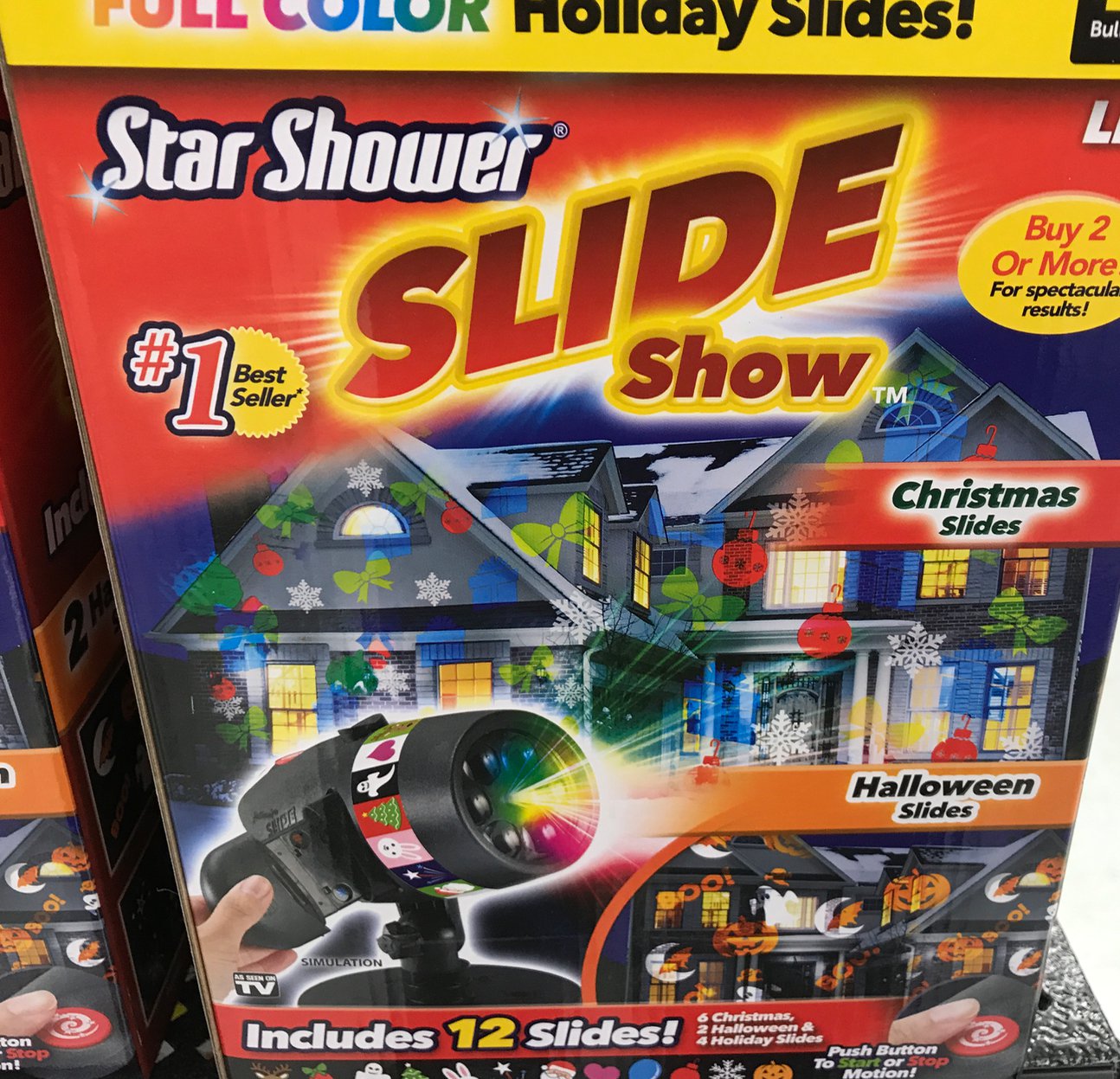 New Sale !!! Star Shower Slideshow As Seen On TV LED Light Projector 12
