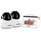New Levana® Willow™ 5-Inch Baby Video Monitor with 2 Cameras with Touch Sceen