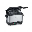 NEW SALE Cuisinart Mini Deep Fryer Stainless Steel 1000W 1.1 Liter