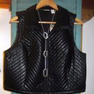 NWT CHICO'S ZENERGY BLACK VALENCIA QUILTED ZIP VEST, 2 M/L 12/14 - #570189469