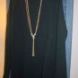 NWT CHICO'S SWISS PINE GREEN COLD SHOULDER SYDNEY RIB TUNIC SWEATER, 0 S 4 6