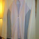 NWT CHICO'S ZENERGY GOLF SOFT LAVENDER PIERCED ZIP FRONT JACKET, 4 1X 2X 20 22
