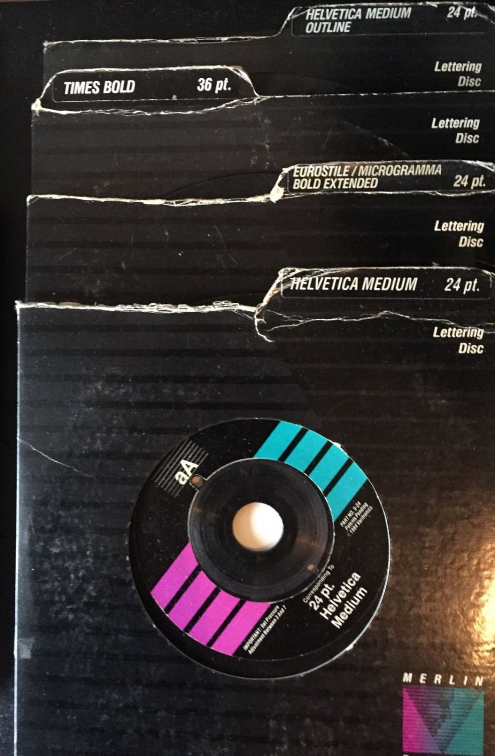 Varitronics Merlin Express Elite Lettering System & Merlin 100 Base ...