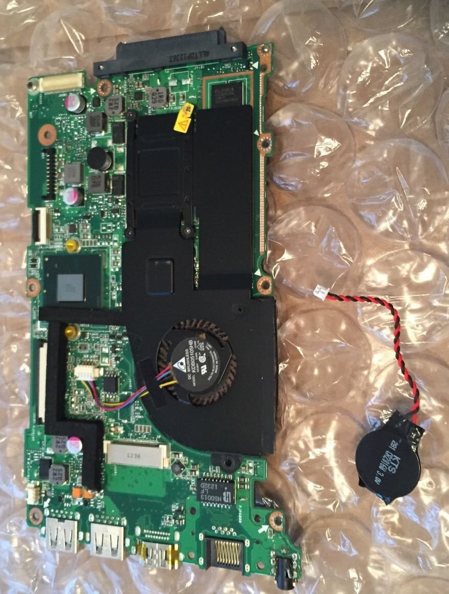 ASUS Motherboard X202E Q200E S200E Motherboard With Heat Sink & CMOS