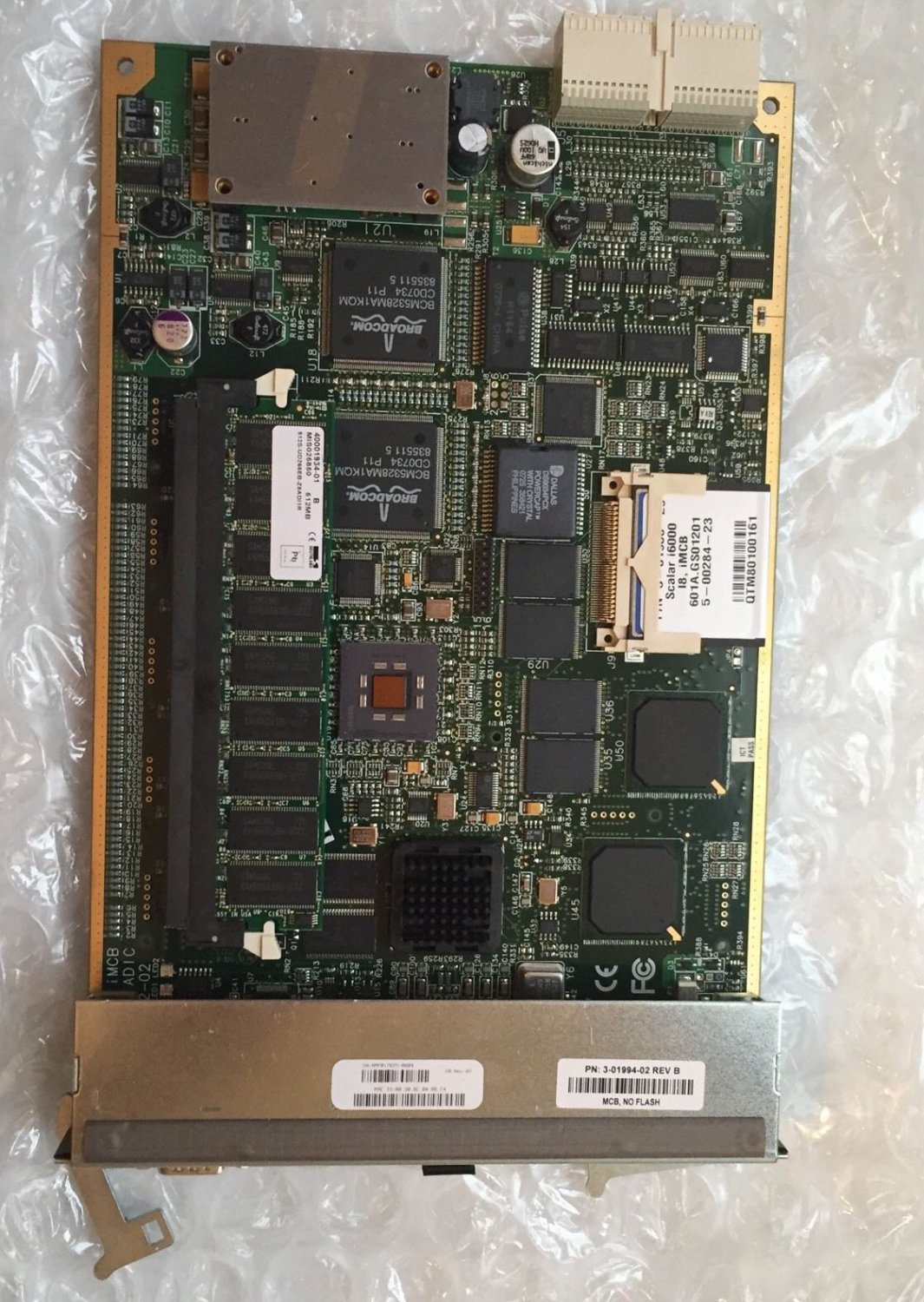 ADIC QUANTUM 3-01995-01 3-01995-02 i2000 MANAGEMENT CTL BLADE W/O FLASH