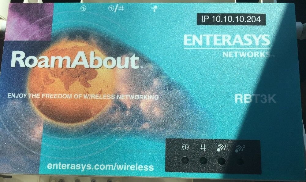 Enterasys RoamAbout Wireless Router RBT3K-AG