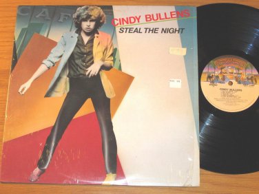 70s ROCK LP - CINDY BULLENS - CASABLANCA 7185 - "STEAL THE NIGHT"