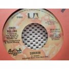 CINDY BULLENS FINALLY ROCKIN SURVIVOR UNPLAYD 7 in 45rpm INTL SHIP VEB 139 ZB