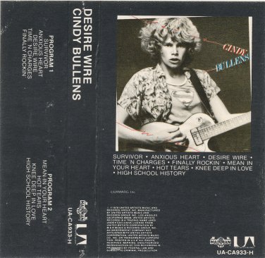 Cindy Bullens - Desire Wire - cassette