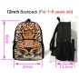 12inch Personalized Backpack Pre School (1-5years old)
