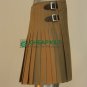 Khaki Tartan Style Kilt - Utility Kilt - Cheap Kilt