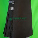 Black Tartan Kilt - Kilts For Men - Cheap Kilt