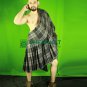 Hamilton Gray Tartan Kilt - Kilt For Active Men - Cheap Kilt