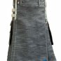 Durable Denim Kilt - Kilt for Stylish Men - Cheap Kilt