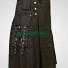 Fashionable Gothic Style - Denim Kilt for Men - Cheap Kilt