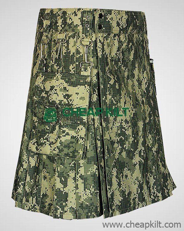 Digital Camo Kilt - Camo Kilt For Men - Cheap Kilt