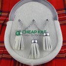 Cowhide Full Dress Sporran - Sporran with Plain Cantle - Cheap Kilt