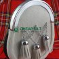 Cowhide Full Dress Sporran - Sporran with Plain Cantle - Cheap Kilt