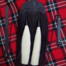 Black Horse Hair Sporran - Sporran For Kilt - Cheap Kilt