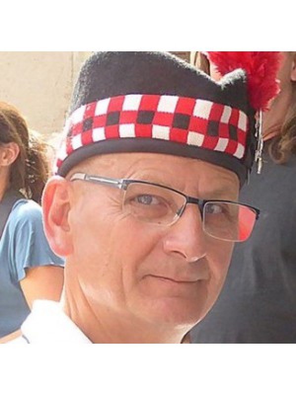 Red Black White Diced Wool Hat | Glengarry Wool Scottish Kilt Hat | Cheap Kilt