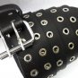 Pure Leather Made - Silver Studded Kilt Belt - Cheap Kilt