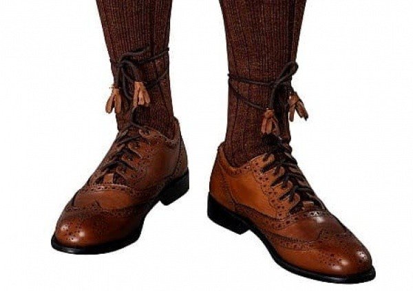 Scottish Pride Brown Ghillie Brogues | Traditional Leather Shoes | Cheap Kilt