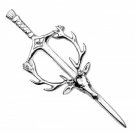 Stag Head Kilt Pin | Kilt Pin With Thistle | Cheap Kilt
