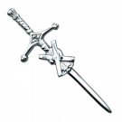 Scottish St Andrew Chrome Kilt Pin | Scottish Kilt Pin | Cheap Kilt