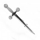 Claymore Sword Masonic Head Kilt Pin | Celtic Design Pin | Cheap Kilt