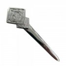 Celtic Head Kilt Pin | Chrome Finish Wedding Stag | Cheap Kilt