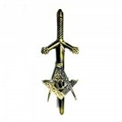 Claymore Sword Masonic Kilt Pin | Celtic Design Kilt Pin | Cheap Kilt