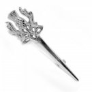 Scottish Thistle Head Kilt Pin | Chrome Finish Kilt Pin | Cheap Kilt