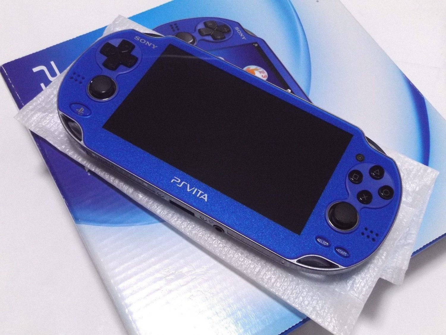 SALE SONY PS Vita PCH-1000 ZA04 Blue Wi-fi Model Console